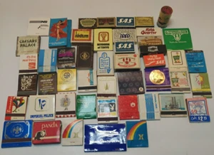 Vintage Lot of Matchbook Covers Various Themes - Picture 1 of 7