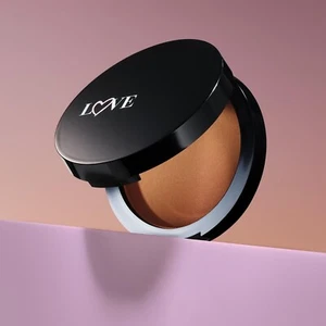 Avon fmg Colors of LOVE Heart-Warming Bronzer Matte MINERAL POWDER ~ SUNSET KISS - Picture 1 of 10