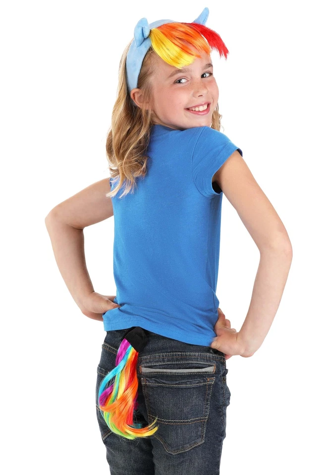 Rainbow Dash Headband Tail & Cutie Mark Costume Kit - Image 1 of 1