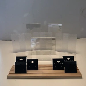 Bulk Lot Sign Holders Display Cards Product Holder Retail Var Szs 96 Pcs Jewelry - Picture 1 of 9