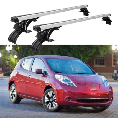 For Nissan Leaf 2011-2023 Aluminum 48" Roof Rack Cross Bar Cargo Luggage Carrier - Image 1 of 4