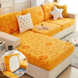 Elastic Cartoon Sofa Cover Non Slip Stretch Couch Mat - Picture 1 of 24