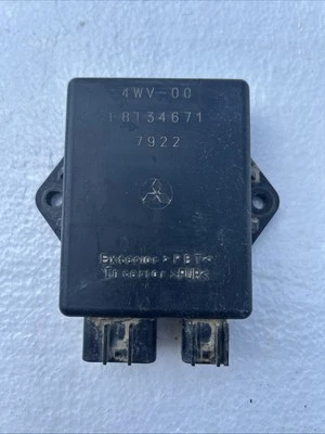 Computadora de caja 98-99 Yamaha Grizzly 600 CDI YFM600 ECU ECM 4WV-85540-00-00 PROBADA Foto 1 de 4