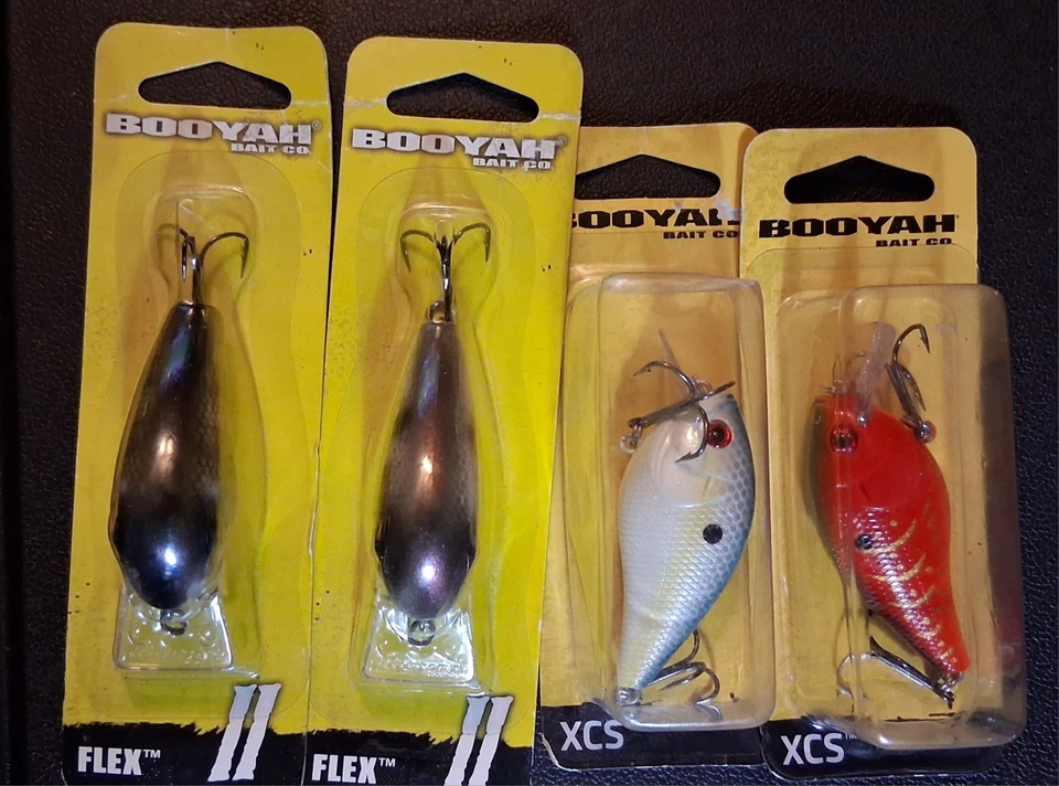 Lote de 4 señuelos de pesca Booyah Foto 1 de 4