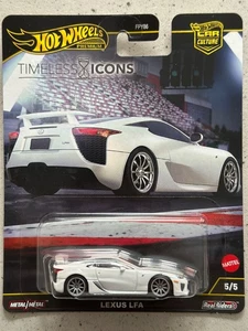 Hot Wheels Premium LEXUS LFA Iconos atemporales con protector toyota supra ae86 v10 - Imagen 1 de 3