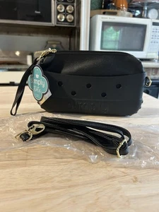 Simply Southern Simply Tote Clutch Black w/straps & Wrist Straps Brand New - Picture 1 of 4
