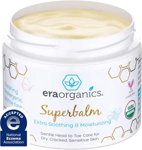 Era Organics 'Superbalm' Balsamo Extra Lenitivo e Idratante per Pelle di Neonati, 4 oz - Foto 1 di 1