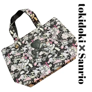 Mini bolso de mano Sanrio × tokidoki - negro, rara colaboración - Imagen 1 de 6
