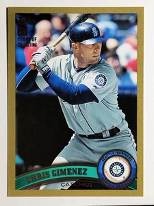 2011 Topps Update Gold #US222 Chris Gimenez - Picture 1 of 2
