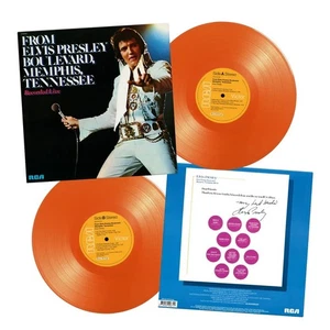 ELVIS PRESLEY - From Elvis Presley Boulevard, Memphis, Tennessee Orange Vinyl LP - Picture 1 of 1
