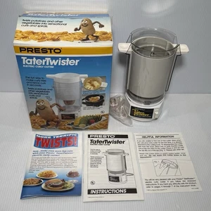 Affettatrice elettrica Presto Tater Twister per ricci 0293001 NUOVA SCATOLA APERTA - Foto 1 di 4