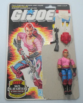 Figura Zarana Cobra Dreadnok v1 1986 100% Completa De Colección G.I. GI Joe 3,75 ARAH Foto 1 de 4