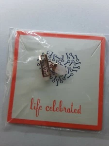 Keep Collective Rose HANG ON TO LOVE ROSE QUARTZ Charm, Vintage/Retired/Neu in Verpackung!  - Bild 1 von 2