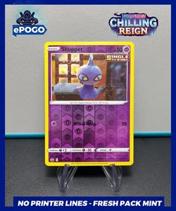 Shuppet 062/198 Reverse Holo Pokemon Card Chilling Reign Pokémon TCG MINT ✅ - Picture 1 of 2