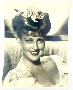 MacDonald, Jeanette. (1903-1965): Signed Photograph - Picture 1 of 2