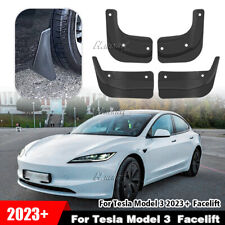 For Tesla Model Y 2023 WeatherBloc Mud Flaps, Spigen [TO301]