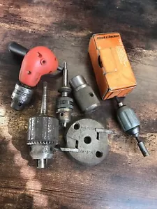 Vintage Joblot Of Black And Decker, Röhm, Sanou, Jacobs Jaw Chucks - Picture 1 of 10