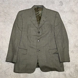 Berwin And Berwin Yellow Tweed Jacket Vintage New Wool Men’s Size 44R Regular - Picture 1 of 14