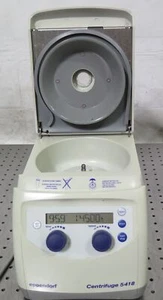 R193668 Eppendorf Tabletop Centrifuge 5418 - No Rotor - Spins - Picture 1 of 7