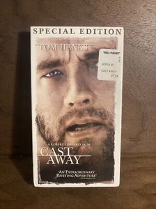 Cast Away Tom Hanks VHS Special Edition - Brand New Sealed - Picture 1 of 6