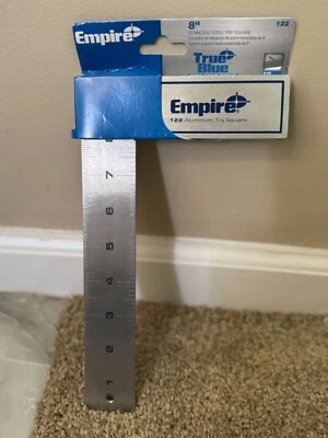 Empire Level 122 20cm METRIC Heavy Duty Aluminum Try Square - Image 1 of 2