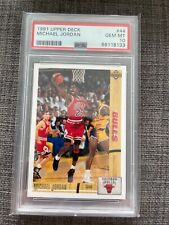 1991-92 Upper Deck Michael Jordan #44 PSA 10 GEM MINT Chicago Bulls HOF