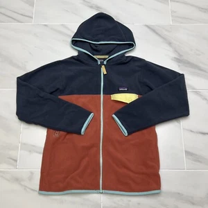 Patagonia Kid's Micro D Snap-T 'Burl Red' Jacket 65465 Multi-Size - Picture 1 of 7