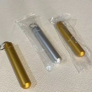 3 Portable Toothpick Holders Stainless Steel Aluminum Waterproof, Toothpick Case - Picture 1 of 2