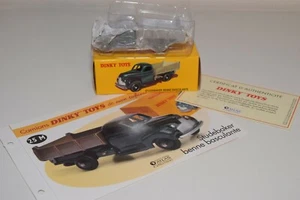 TT 1:43 ATLAS DINKY TOYS 25M 25M STUDEBAKER DUMP TRUCK GREEN GREY MIB - Picture 1 of 3