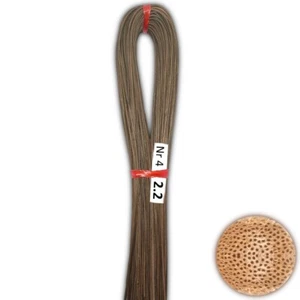 Peddigrohr Flechtmaterial Rattan | braun geräuchert | Ø 2,2mm | 500g Bund - Bild 1 von 1
