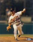 Mike Flanigan (79 C Y)  #0  8x10 Signed Beckett   Baltimore Orioles  040818