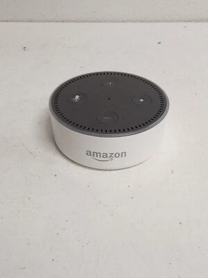 Amazon - Echo Dot 2nd gen Smart Speaker with Alexa-White NO CABLES Untested #M6 - Image 1 of 3