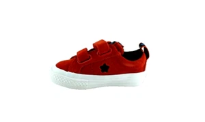 Size 5 Converse Hello Kitty One Star 2V ox Red Infant # 763909C - Picture 1 of 8