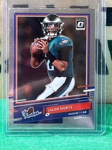 Jalen Hurts “The Rookies” 2020 Panini Donruss Optic RC Eagles - Bild 1 von 2