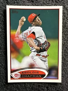 AROLDIS CHAPMAN #265 2012 Topps Baseball quantità Cincinnati Reds - Foto 1 di 3