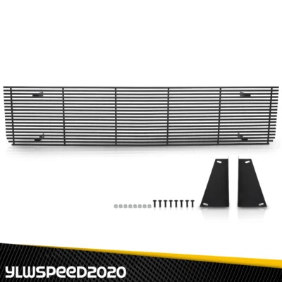 Fit For 73-80 Chevy GMC C/K Pickup/Suburban Main Stainless Black Billet Grille - Image 1 of 4