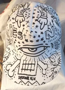 Luminous Grafiti Hip Hop Adjustable Baseball Hat - Picture 1 of 9