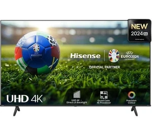 HISENSE 43A6NTUK 43" Smart 4K Ultra HD HDR LED TV with Amazon Alexa - Picture 1 of 11