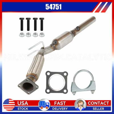 For Volkswagen Jetta 2.5L Catalytic Converter & Flex Pipe 2005-2014 - Image 1 of 4