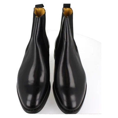 Botas Negras Barker A287 Bedale Para Hombre Talla 8.5G Ex-Display Sin Caja - Imagen 1 de 4