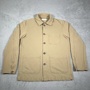 Chaqueta Uniqlo Chore Para Hombres Pequeña Caqui Bolsillos Utilitarios Ropa de Trabajo Granero Elastizada - Imagen 1 de 11
