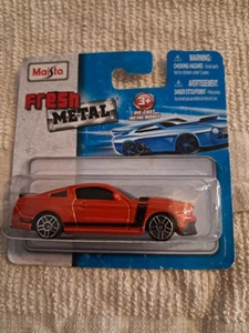 Ford Mustang Boss 302 - Maisto Fresh Metal 1:64 ~ Nuevo en paquete blister - Imagen 1 de 1