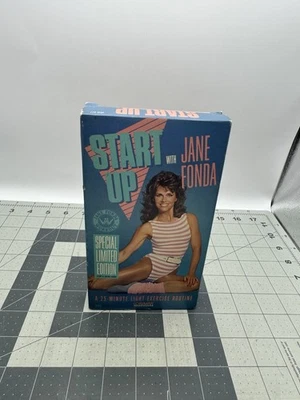 1987 Jane Fonda Exercise Work Out VHS Video - Image 1 of 3