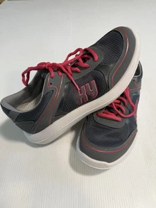 Kybun Tenero 20 Women’s Tennis Shoes Size 9.5 Made In Italy Gray And Pink  - Picture 1 of 10