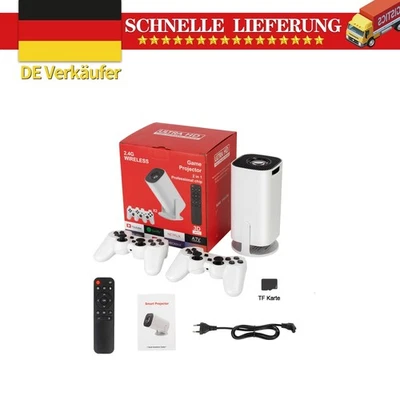 Proiettore Gaming Android 11 P30MAX TF Scheda Wireless Gaming Controller Mini 2025 - Immagine 1 di 4