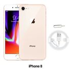 Apple iPhone 8 64GB/256GB -UNLOCKED -Very Good Refurbished  All Colours