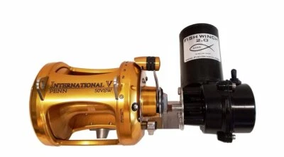 FISH WINCH® 2.0 - Electric Fishing Reel MOTOR - Fits PENN 50VSW, 50VSWS, 50VSX,