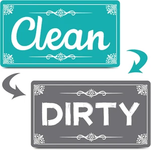 Dirty Clean Dishwasher Magnet,Dishwasher Magnet Clean Dirty Sign Magnet for Dish - Picture 1 of 11