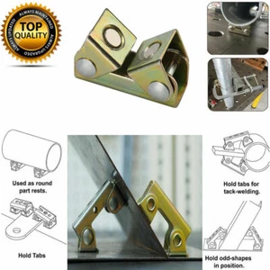 V Type Strong Magnetic Welding Clamps Holder Suspender Fixture Adjustable V Pads - Picture 1 of 7