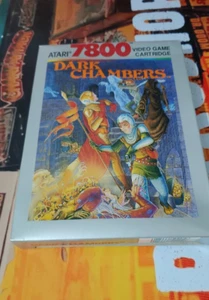 Dark Chambers (ATARI 1987) 7800 VCS (Modul, Manual, Box) works CIB newlike 8-bit - Picture 1 of 2